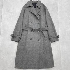 MARGARET HOWELL マーガレットハウエル トレンチコート ウール ベルト