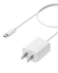 【在庫処分】Galaxy Air iPad Android 15 iPhone ケーブル一体型)【PSE技術基準適合】 USB-C その他 USB-C 12W 充電器 各種機器対応 (USB ケーブル) 1.5m Built-In (ホワイト) (12W C