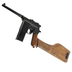 【8月上旬発売予定】ARMORER WORKS ガスブローバック モーゼル M712 フェイクウッド ストックホルスター付き