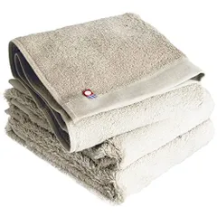 今治タオル リゾートホテルスタイル フェイスタオル 3枚セット (ベージュ)