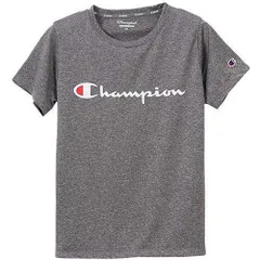 チャンピオン(Champion) 半袖Tシャツ 速乾 抗菌・防臭 UVカット 汗冷え防止 リフレクタープリント CW-PS303 レディース チャコール Mサイズ
