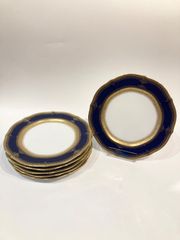大倉陶園 金彩 ブルーホテルリッツ パリ 18cm ケーキ皿 6枚 - メルカリ