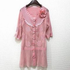 ノコオーノ チュニック ワンピース トップス ピンク フリル - メルカリ ノコオーノ チュニック ワンピース トップス ピンク フリル - メルカリ