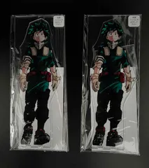 僕のヒーローアカデミア アクリル MEGA フィギュア 緑谷出久  2個セット