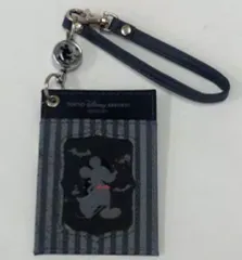 【中古】財布・パスケース(キャラクター) ミッキー(バンパイアモチーフ) パスケース 「ディズニー・ハロウィーン2014」 東京ディズニーリゾート限定