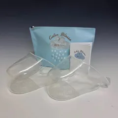 新品未使用品！！CalenBlosso カフェ草履専用雨カバー M・Lサイズ対応