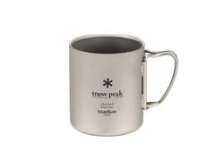 snow peak チタンダブルマグ 300
