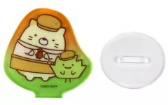 [중고] 아크릴 스탠드 아크릴 패널 고양이 & 잔소리 (제복) [영화 스미코구라시 츠기하기 공장의 이상한 코 아크릴 미니 아크릴 스탠드]