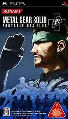 METAL GEAR SOLID PORTABLE OPS PLUS+／PSP／ゲーム【中古】