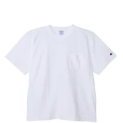 Champion チャンピオン リバースウィーブ(R) ショートスリーブポケットTシャツ  WHITE 半袖 新品