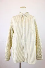 TUOMATUO｜ルーズフィットストライプシャツ