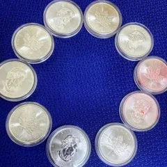 2024年最新】メイプルリーフ銀貨の人気アイテム - メルカリ