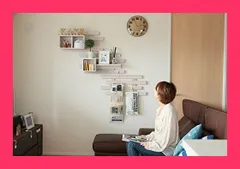 【スタッフおすすめ！】オスマック 壁掛け 収納 壁に付けられる 木製 ホワイト フック 3個セット コート 帽子 KF-103W