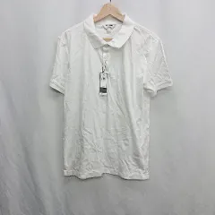 ◇ ⊂ Φ ◎●未使用● BANANA REPUBLIC バナナリパブリック 半袖 ポロシャツ サイズM ホワイト レディース E  【1410100027927】