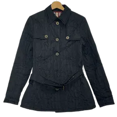 BURBERRY LONDON/バーバリーロンドン キルティングジャケット ノバチェック アウター 長袖 メンズ ブラック