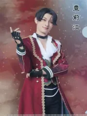 【中古】クリアファイル 立花裕大(豊前江) A6クリアファイル ライブver. 「ミュージカル『刀剣乱舞』 江 おん すていじ ～新編 里見八犬伝～」 刀剣乱舞2.5茶屋 テイクアウトメニュー注文特典