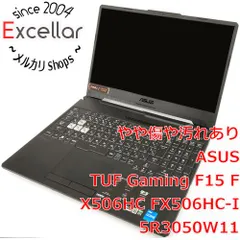 bn:0] ASUS製 ゲーミングノートPC TUF Gaming F15 FX506HC FX506HC-I5R3050W11 元箱あり - メルカリ