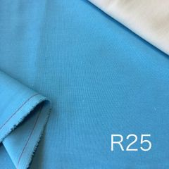 生地 ハーフリネン R25スカイブルー 2M