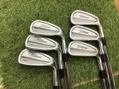 タイトリスト　712cb 4~P 7本セットX100ツアーイシュー！ Titleist 712 CB Iron Set 3-PW True Temper Dynamic Gold S300