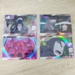 忍たま乱太郎 ツインウエハース 其ノ二【D】 ドクタケ忍者隊/雑渡昆奈門/諸泉尊奈門/雑渡昆奈門 諸泉尊奈門 セット【C8】