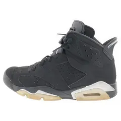 NIKE (ナイキ) AIR JORDAN 6 Retro Metallic Silver エアジョーダン6 メタリックシルバー ハイカットスニーカー ブラック DX2836-001 US9/27cm