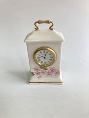 美品】ヘレンド ウィーンの薔薇 置き時計 - メルカリ