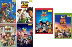 トイ・ストーリー(6枚セット)1、2、3、4、オブ・テラー!、謎の恐竜ワールド【全巻 アニメ 中古 DVD】レンタル落ち