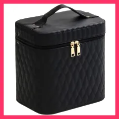 ★売れ筋★ メイクボックス 鏡付き 大容量 持ち運び コスメボックス 化粧品 ネイル 収納 メイクバック コスメバッグ バニティケース