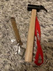 鉄製ペグハンマー　アウトドアフック　セット