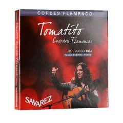 Savarez サバレス クラシックギター弦  フラメンコギター弦 Tomatitoサインシリーズ T50J ハイテンション 1セット 滑らかな手触りでテンションが長持ち