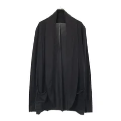 KAZUYUKI KUMAGAI ストールコート ウールフランネルスムース ストールコート - KAZUYUKI KUMAGAI