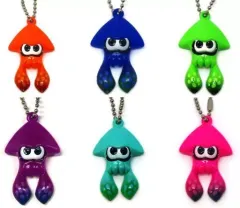 【中古】キーホルダー 全6種セット 「Splatoon(スプラトゥーン) イカマスコット」