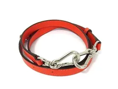 ■美品■ COACH コーチ レザー バッグ用 ショルダーストラップ 斜め掛け 肩掛け レディース レッド系 AZ8632