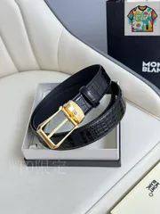 【今日WTO】Montblanc モンブラン レザーベルト-VJ83