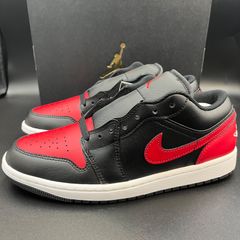 新品 25.5cm Nike Air Jordan 1 Low "Bred" ナイキ エアジョーダン1 ロー "ブレッド" 553558-067 スニーカー