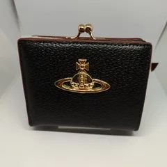 ✨️良品✨️Vivienne デビルレター 二つ折り がま口財布