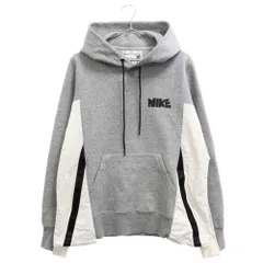 Sacai (サカイ) 20AW×NIKE ナイロン切り替えドッキングプルオーバーパーカー グレー CZ4695-063のサムネイル