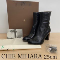CHIE MIHARA レディース 星柄 レザー ショートブーツ 【HK13】Y