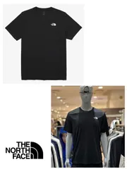 THE NORTH FACE ノースフェイス リカバリーラウンド Tシャツ 吸汗 速乾 半袖 メンズ レディース ブラック色 海外限定