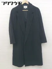 ■ ◎ BEAUTY & YOUTH UNITED ARROWS ウエストリボン付き 長袖 コート サイズS ブラック系 レディース  【中古】 【1106040008958】