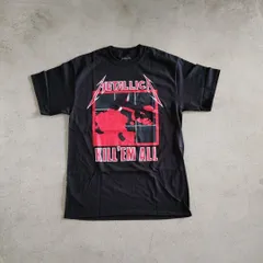 2024年最新】METALLICA メタリカ KILL\' EM ALL T-SHIRTS キル エム オール オフィシャル プリント Ｔシャツ  メンズ レディース ブラック バンドTの人気アイテム - メルカリ