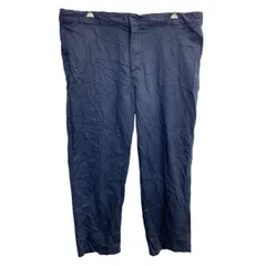 Dickies 874 ワークパンツ W48 ディッキーズ オリジナルフィット ビッグサイズ ネイビー 古着卸 アメリカ仕入 2503-216