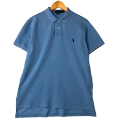 古着 ラルフローレン Ralph Lauren POLO RALPH LAUREN CUSTOM FIT 半袖 ポロシャツ メンズL相当/eaa559664