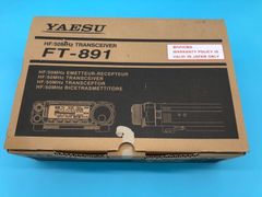 ヤエス FT-891 出力100W (AMモード 40W) HF/50MHz帯オールモードトランシーバー