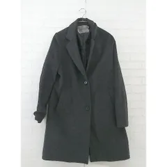 ◇ one after another NICE CLAUP 長袖 チェスター コート サイズM ライトブラック系 レディース  【中古】 【1205120007116】のサムネイル
