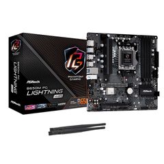 ASRock Socket AM5 AMD B650M PG Lightning WiFi ※お取り寄せ