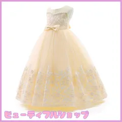 【特価】[Ｋａｙｉｙａｓｕ] ドレス 子供 発表会 ドレス 女の子 フォーマル ロングドレス キッズ ジュニア ピアノ 演奏会 結婚式 パーディー コンクール プレゼント 刺繍 上品 120-160cm