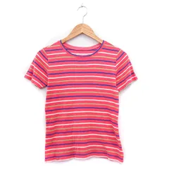 バナーバレット Banner Barrett カットソー Tシャツ 半袖 コットン ボーダー M ピンク /KT20のサムネイル