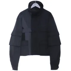 FENG CHEN WANG two-tone striped wool jacket Sサイズ ブラック FUF16JK11のサムネイル