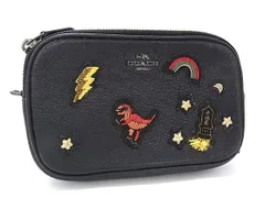 恐竜刺繍 ボディバッグ　COACH 恐竜刺繍 ボディバッグ COACH